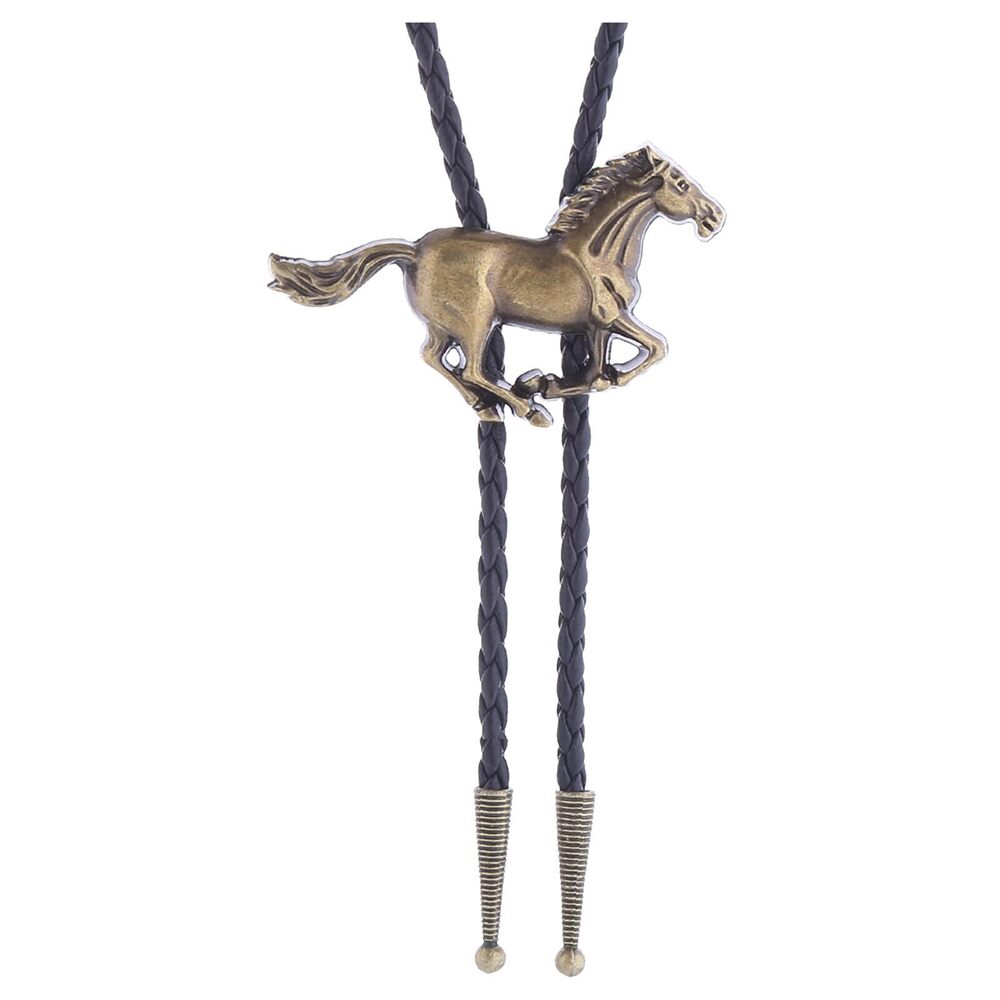 1217 Cowboy Western Bolo Tie 3D Horse Amercian Bolo Ties Necktie